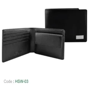 RFID Protected BI-fold Coin Wallets